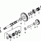 TRX350 Кик стартер