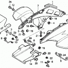 TRX250R Front fender 88,89