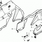 TRX350 Front inner fender