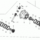 TRX350 Differential gear