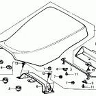 TRX350 Сидение