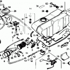 TRX350 Топливный бак