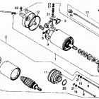 TRX350 Стартер