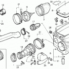 TRX250R Воздухозаборник