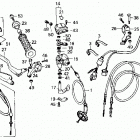 TRX125 Рулевые переключатели