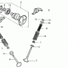 TRX200SX Распределительный вал
