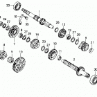 TRX125 Трансмиссия