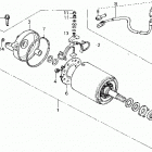 TRX200SX Стартер электрический