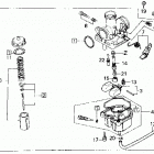 TRX200SX Карбюратор