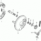 ATC250ES Передний тормоз