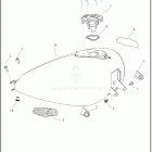 FLTRX 1KH7 ROAD GLIDE (2024) Топлевный бак