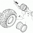 ATC250ES Переднее колесо