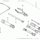 ATC250SX Инструмент