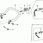 ATC125M Taillight @ carry pipe