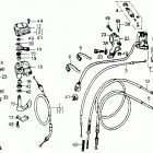 ATC250ES Switch @ handle lever @ cable
