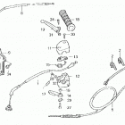 TRX70 Рулевые рычаги , переключатели и тросы