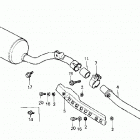 ATC250SX Глушитель
