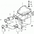 ATC125M Воздухозаборник