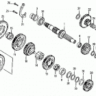 ATC250ES Трансмиссия