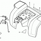 ATC250R Заднее крыло