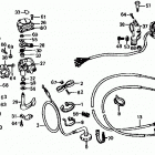 TRX125 Control levers @ switches  @ cables 86