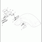 FLTRX 1KH7 ROAD GLIDE (2024) LICENSE PLATE BRACKET