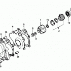 ATC250R Водяной насос