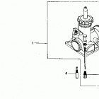 ATC250R Carburetor optional kit 86
