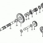 ATC350X Кик стартер