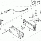 TRX200SX Taillight 86