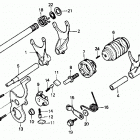 ATC250R Вилка переключения передач