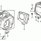 ATC70 Cylinder head @ cylinder