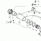 TRX250 Передний рычаг