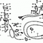TRX125 Control levers @ switches  @ cables 85
