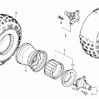 ATC250SX Rear wheel 85