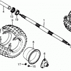 ATC70 Заднее колесо