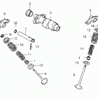TRX250 Распределительный вал