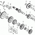 TRX250 Трансмиссия