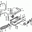TRX125 Воздухозаборник