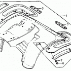 ATC70 Задний брызговик