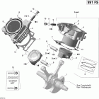 Spyder RS Roadster SM5 01- cylinder and piston