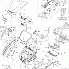 Spyder GS 990 09- body and accessories front