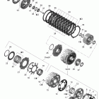Spyder GS 990 Semi-Automatic Сцепление