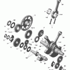 Spyder GS 990 Semi-Automatic 01- crankshaft