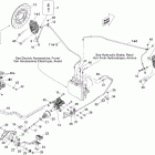 Spyder GS 990 06- hydraulic brake, front