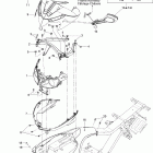Spyder GS 990 09- body and accessories console
