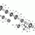 Spyder GS 990 Semi-Automatic 05- gear box