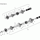 V08SB36/SD36 VISION ALL OPTIONS Drive train, transmission (6 speed) - v08sb36 / sd36 all...