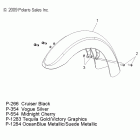 V10CB26/PB26 KINGPIN ALL OPTIONS Body, fender, front - v10cb26 / pb26 all options