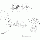 V08SB36/SD36 VISION ALL OPTIONS Body, windshield - v08sb36 / sd36 all options